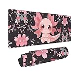 Facile à nettoyer et à entretenir : conçu pour plus de commodité, ce sous-main Chibi Axolotl Flower Fantasy est à la fois lavable à la main et en machine. Le matériau de qualité garantit que votre tapis de souris reste propre et frais. Que ce soit pour une utilisation professionnelle ou pour une configuration de jeu, ce sous-main pour clavier et souris offre une solution élégante et pratique