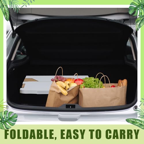 Image of 1 Pcs 13 Gallon Cardboard Trash Cans Disposable and Reusable Corrugated Cardboard Cans Recycling Bins Bulk with 2 Garbage Bags for Parties Events (13 Gallon)