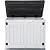 DWVO Outdoor Weather-Resistant Horizontal Storage Shed, 35 Cu Ft Capacity, Lockable and Waterproof, Suitable for Storing Garden Tools, Light Gray