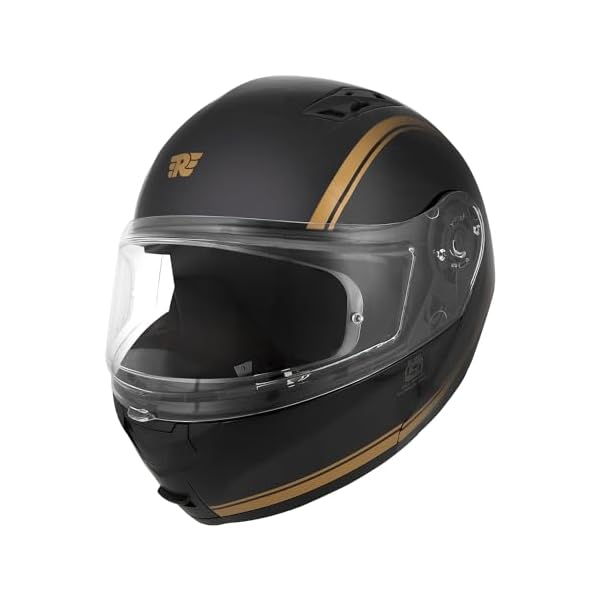Royal-Enfield-ISI-DOT-Certified-Bullet-Lightwing-Modular-Riding-Helmet-Black-M-58-Cm-with-High-Impact-Grade-Thermoplastic-High-Density-Head-EPS-Liner-for-Superior-Impact-Protection-Durability Royal Enfield ISI & DOT Certified Bullet Lightwing Modular Riding Helmet Black (M) 58 Cm-with High Impact Grade Thermoplastic & High Density Head EPS Liner for Superior Impact Protection & Durability