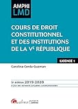 republique of coffee menu  Cours de Droit constitutionnel et Institutions de la Ve République (2019-2020) (Amphi LMD)