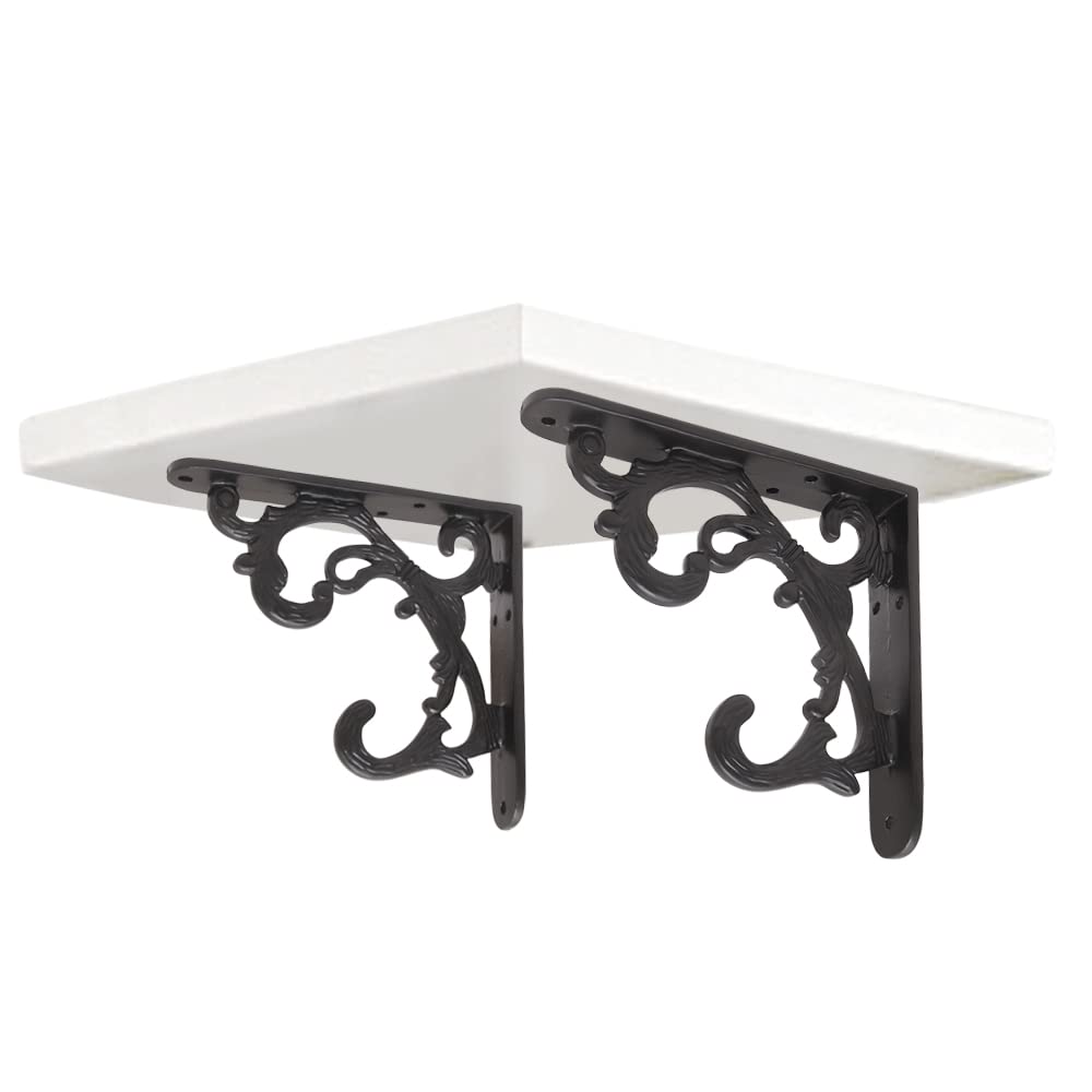See full amazon price history chart for Metal Handcrafted Shelf Bracket for Floating Shelves L Angle Decorative L Shaped Corner Brace Joint Heavy Duty Wall Mounted Shelf Supporter Corner Brace Holder | (Pack of 1 Pair, Black) Metal Handcrafted Shelf Bracket for Floating Shelves L Angle Decorative L Shaped Corner Brace Joint Heavy Duty Wall Mounted Shelf Supporter Corner Brace Holder | (Pack of 1 Pair, Black) (B0D1YK7QSY) Amazon Price History, Amazon Price Tracker