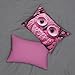 Pink Owl Nursery Lumbar Pillow – Sweet Owl on Tree Branch Design, Soft Decorative Cushion for Baby Rooms & Cozy Home Decor