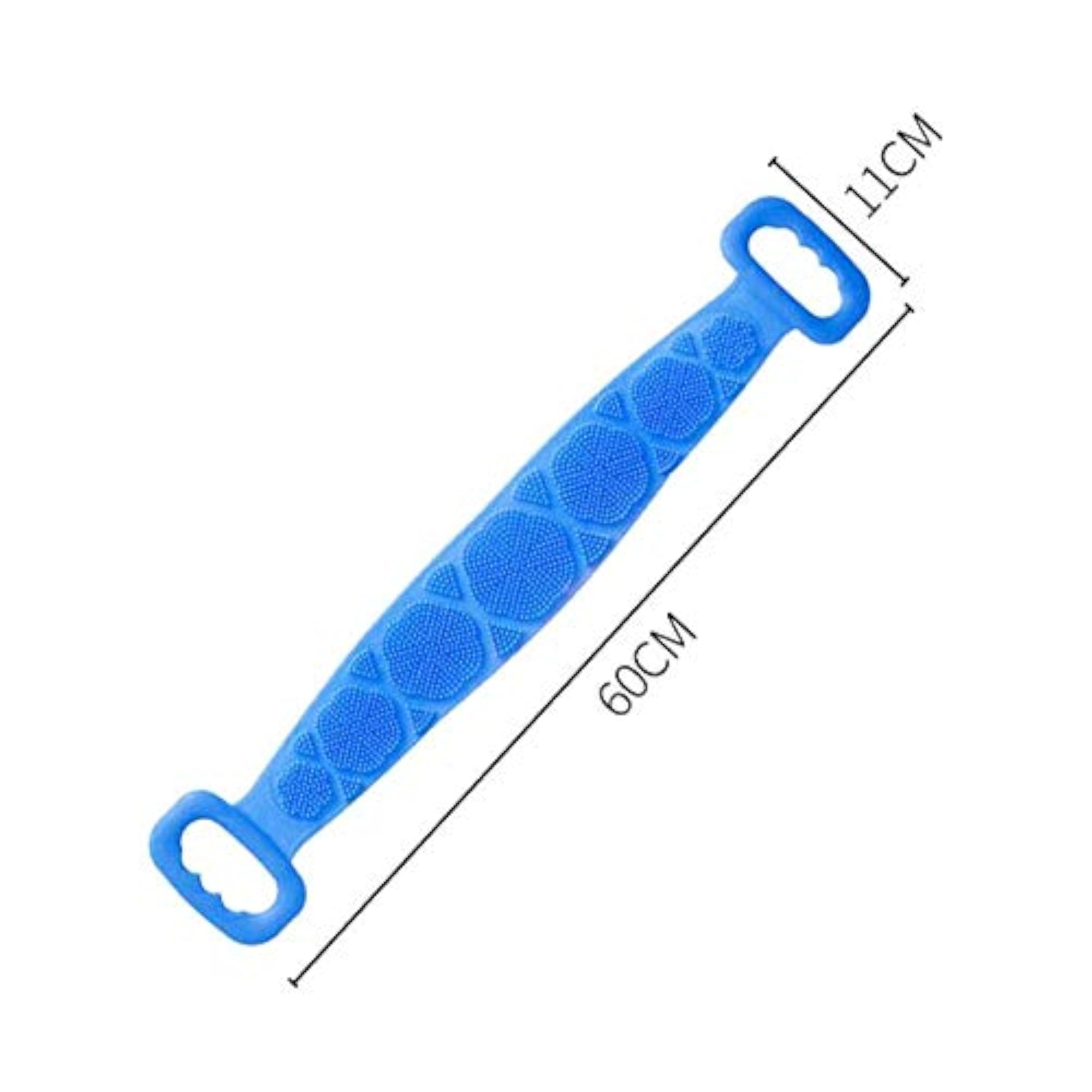 2 Pcs Combo Silicone Soft Bath Body Brush