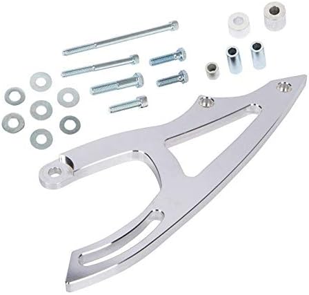 Power Steering Bracket for Ford Small Block 289, 302, 351W (Saginaw Pump) - Polished Aluminum