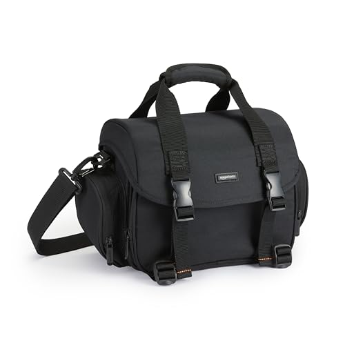 Amazon Basics Bolsa de Hombro para Cámara SLR y Accesorios,