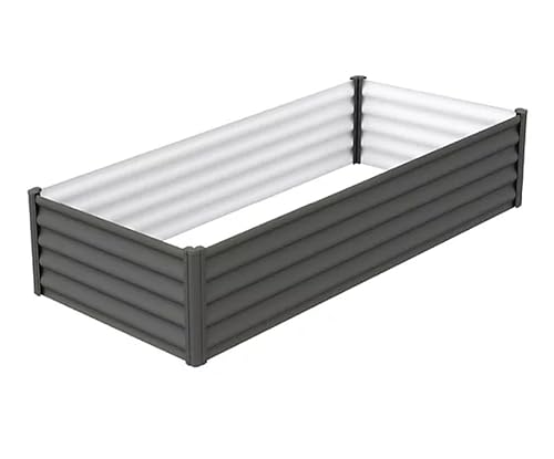 The Organic Garden Co. 6' x 3' Galvanized Raised Garden Bed-Made in Australia-Innovative SNAPTiTE Assembly