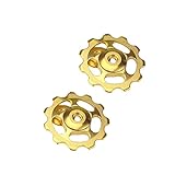 Morza 11T de la Bici del cojinete de cerámica del Jinete de la Bici Rodillo Posterior Rueda de polea Camino para Bicicleta Cambio Trasero