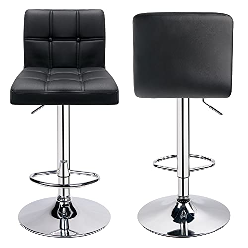 Barhocker Leader Accessories 2er-Set mit Lehne und höhenverstellbar