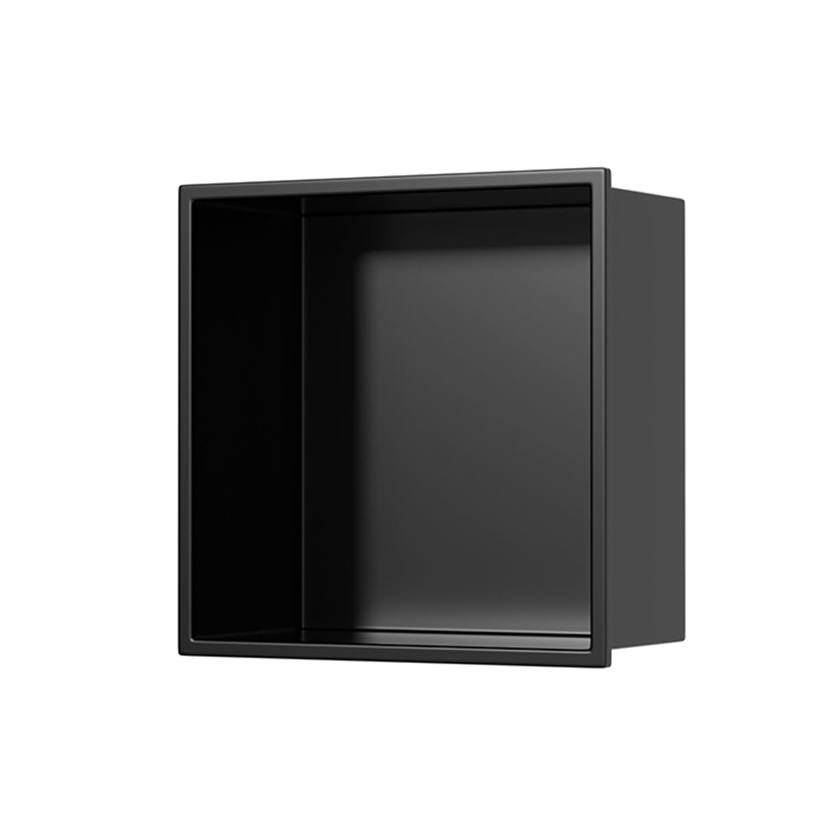 Doccia in acciaio inox spazzolato el doppia alcova per ambienti umidi Facile bagno rinnovato Design incorporato Angoli quadrati perfetti per sistemi a pavimento tre in uno