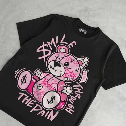 Image of DopeSkill Graphic Tee Streetwear Hip Hop Hypebeast Street Style Unisex T-Shirt Sneaker Colour Matching Shirts Cute Graphic