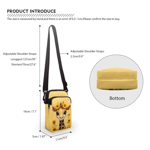 Image of Small Crossbody Purse for Women Kids Shoulder Messenger Bag