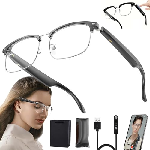 Lunettes Bluetooth intelligentes, écoute musicale et appels de plein air