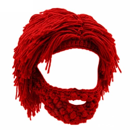 Bonnet tricoté confortable à motif barbe Tramp original