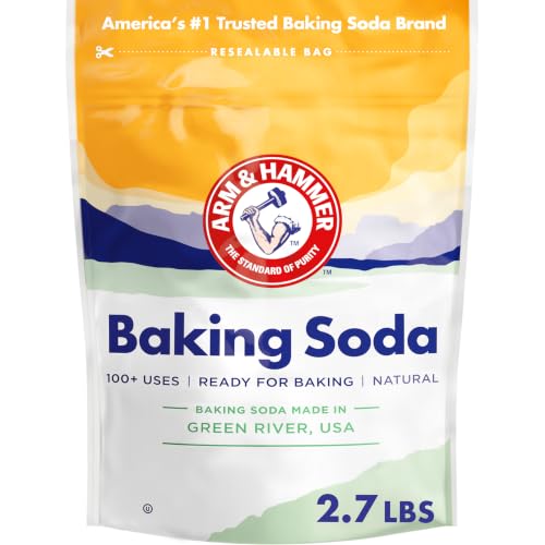 ARM & HAMMER Baking Soda, Multi-Purpose 100% Pure Sodium Bicarbonate
