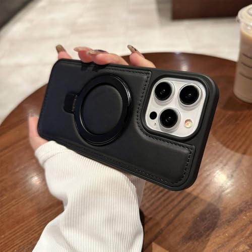 Support d'anneau magnétique et coque rigide pour iPhone 13 Pro Max
