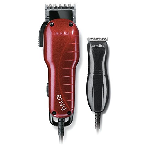 Andis 66585 Envy Combo, Red/Black