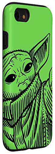 Coque antichoc iPhone SE Star Wars résout les rayures du téléphone Grogu