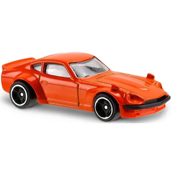 Image of Hot Wheels 1:64 Custom Datsun 240Z Factory Fresh Ages 3 and Up 174 /365 (Orange)
