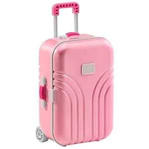 Tongyixin Mini Klein trolleys Spardose，Niedlicher Trolley-Gepäckorganisator，S... Reisekoffe Sparschwein，Wanderkoffer zum Geldsparen，Lustige Geschenke zum Geburtstag (Rosa)