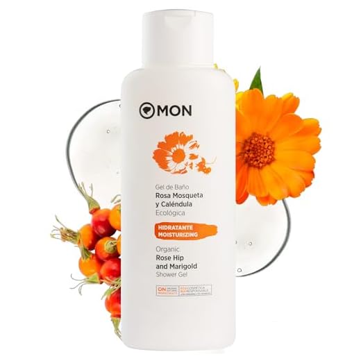 MON Gel de Rosa Mosqueta y Caléndula 750 ml – Puro 100% Con Ingredientes Naturales - Repara e Hidrata - Para Pieles Sensibles y Bebés