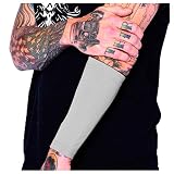 Tat2X Tattoo Cover Up Sleeve - Forearm 9' - Olive Green - XS/S - 1 Sleeve