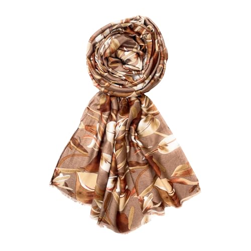 Image of Aura Collection Viscose Cotton Scarf Stole for Women