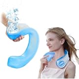 Wearable Ice Filling Pack Provides Cooling Relief During Summer Heat. Simp