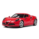 Alfa Romeo 4C, simulierte Körperform, Modell im Maßstab 1:24, bietet Ihnen unterschiedliche visuelle Wirkung, damit Sie eine neue Erfahrung genießen können.