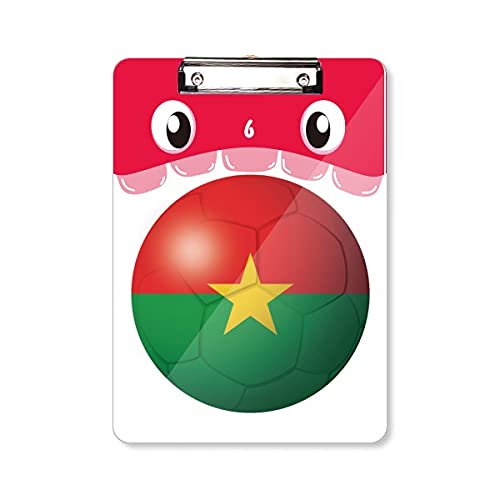Dossier rigide Burkina Faso A4 pour écrire debout sans table