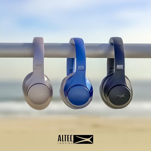 Image of Altec Lansing ComfortQ 2.0 Over Ear Bluetooth Headphones, Wireless Noise Cancelling Headphones with 50-Hour Battery, Foldable Design, Voice Assistant, Quick Charge, Bluetooth 5.3