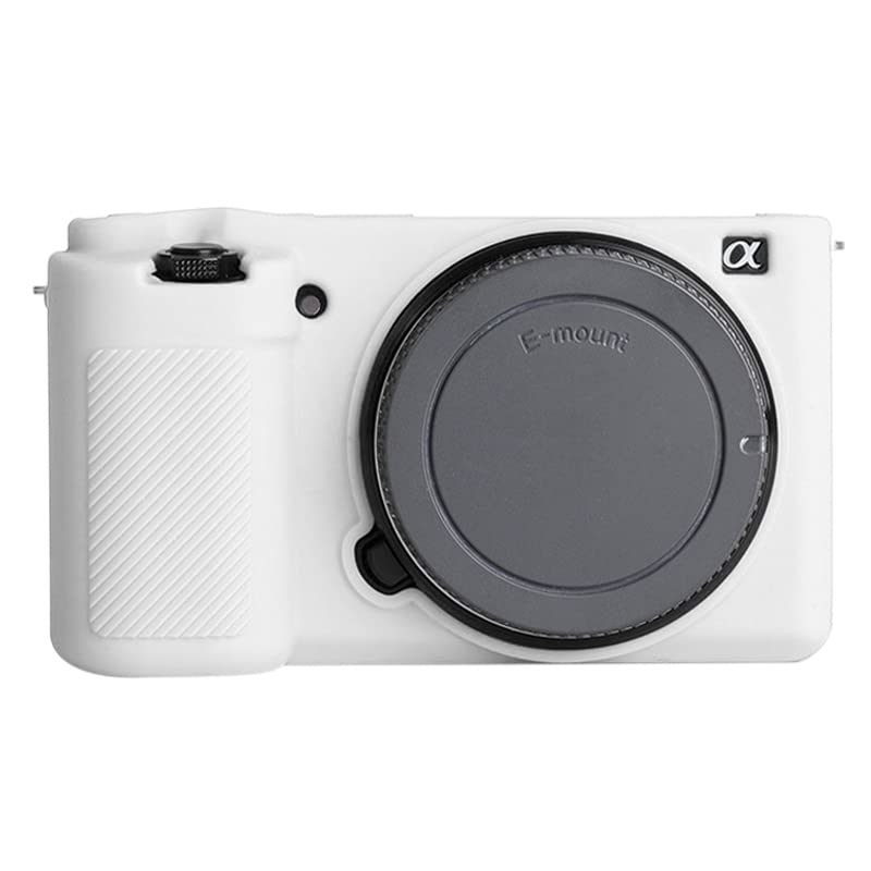 Image of Havilah for Sony ZV-E10 Soft Silicone Protective Camera Case (White)