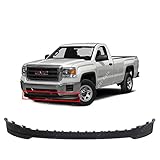 BUMPERS THAT DELIVER - Textured, Black Front Bumper Lower Air Deflector for 2014 2015 GMC Sierra 1500 14 15, GM1095199