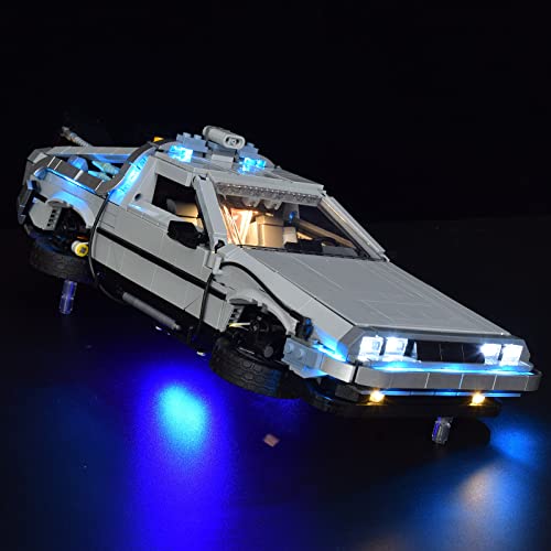 Sunery Licht-Set für Lego Delorean DMC-12 10300 - LED Beleuchtungsset Kompatibel Mit Lego 10300 (Ohne Lego Modell) – Bild 3