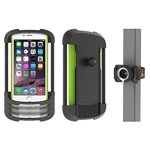 Frogger Golf Latch-It Magnetic Golf Cart Phone Holder - Securely Mount Your Cell Phone with Slim Adjustable Phone Caddy - Record Your Swing with Golf Phone Holder - Must Have Golf Cart Accessories Cover