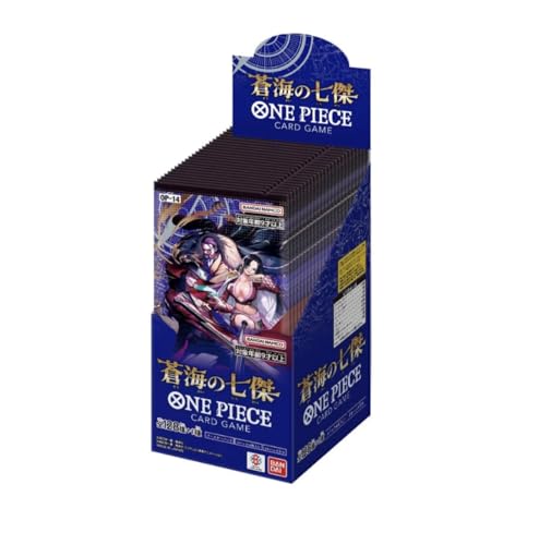 One Piece Card Game - The Seven Warlords of The Sea Booster Display Box OP-14 JAPANISCH NEU & OVP + BB-Toy-Trades Toploader