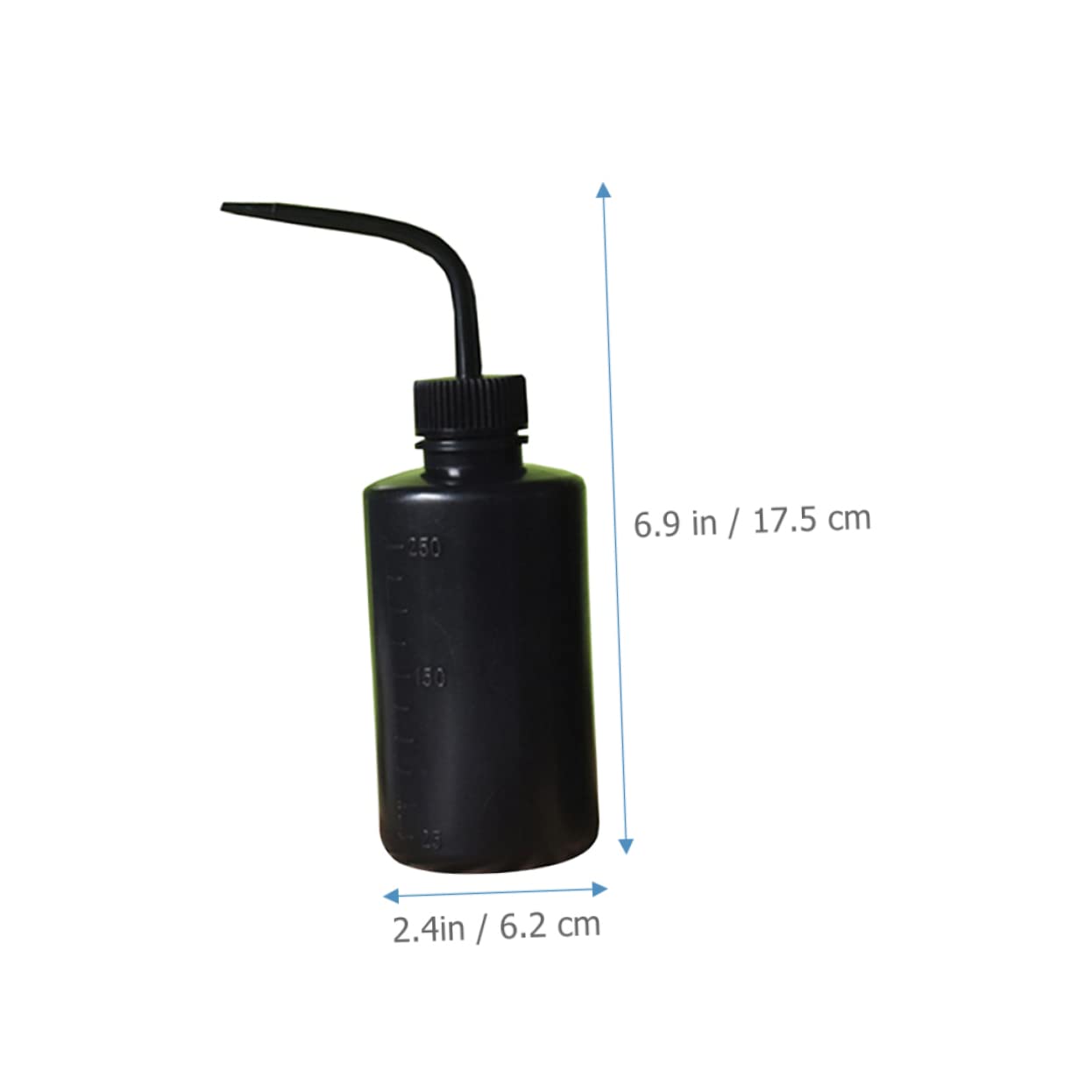 FOMIYES 4pcs Eyelash Water Bottle with Nozzle Refillable Squeeze Diffuser for Cleaning and Plant Watering for Eyelash Extensions and Salon Use