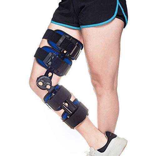 Rodilleras Médicas Orthosis De Pierna Ajustable, Ortesis Articular Retráctil For La Rodilla/Fractura De La Pierna/Soporte De La Cadera De Rehabilitación De La Articulación