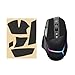 Produktbild kwmobile Gaming Maus Grip Tape kompatibel mit Logitech G502 X PLUS Maus - Rutschfestes Griffband für PC Maus - Schwarz