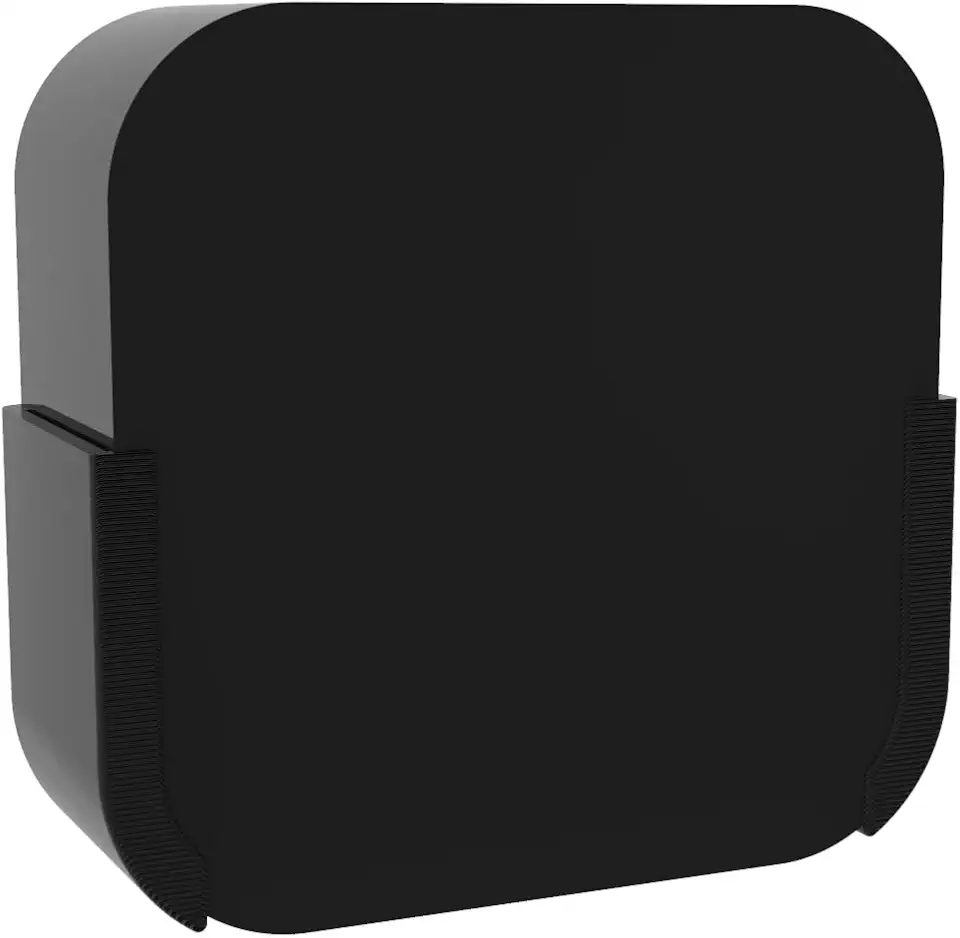 Suporte De Parede Compatível Com Apple Tv 4k 4 Geração (Preto)