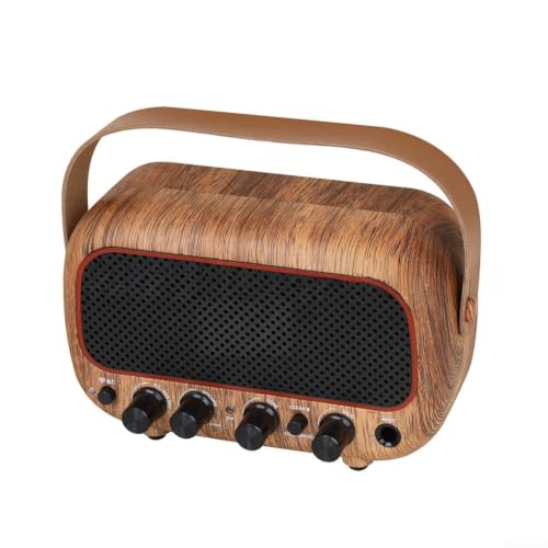 Altavoz para guitarra recargable de 5W para tocar sin enchufes con doble altavoz 4