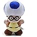 Bjhneq Super Character Brothers Captain Peluche Zaino Treasure Tracker Bambola di pezza 20 cm Regalo di Compleanno per Bambini
