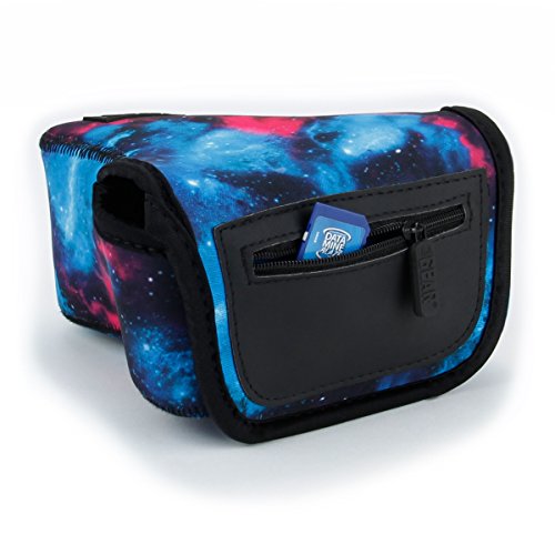 image for USA Gear Mirrorless Camera Sleeve - Neoprene Protection, Belt Loop, Ac