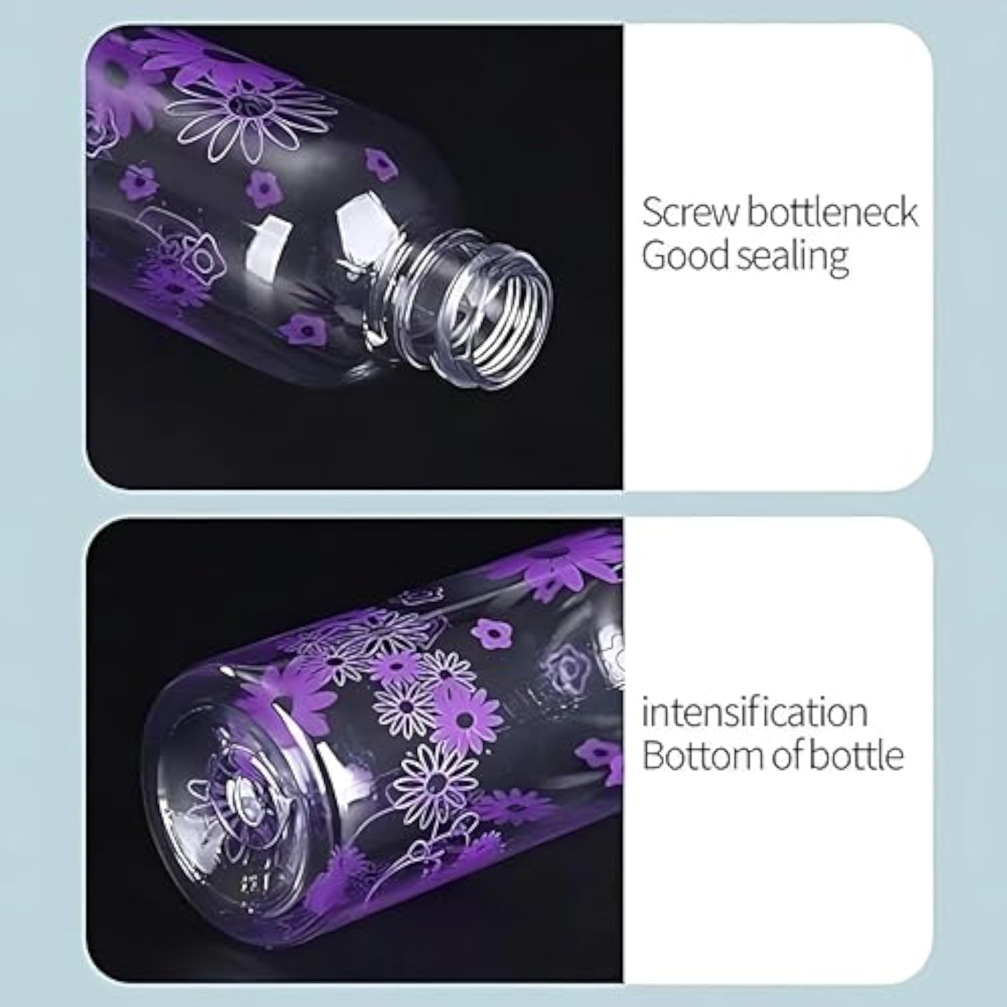 Mini Water Spray Bottle for Hair Oil Applicator, 100ml