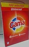  Waschmittel GAMA-Vizir pulver Classic 100WL, 6,5kg
