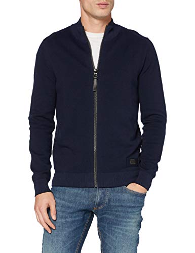 Preisvergleich Produktbild camel active Herren 4095144K1444 Strickjacke, Navy, M
