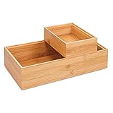 aufbewahrung schachteln din a4 LIEFERUMFANG: Du erhältst zwei Ordnungsboxen in unterschiedlicher Größe. Die größere Schale misst 30 x 15 x 7 cm, der kleine Kasten misst 15 x 11,5 x 5 cm.