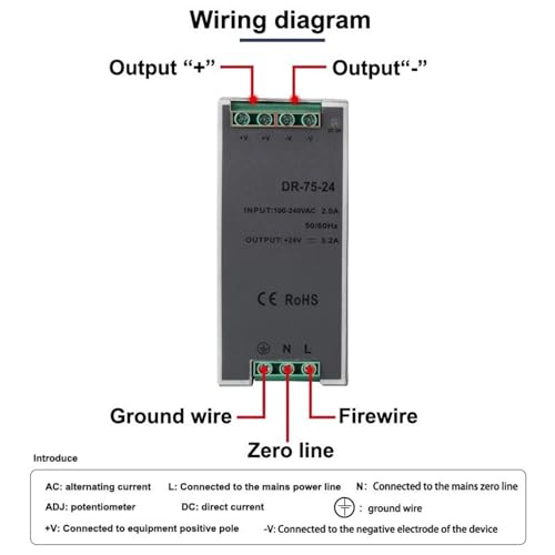 Transformateur réglable DR 75W petit volume à haute efficacité énergétique - 5