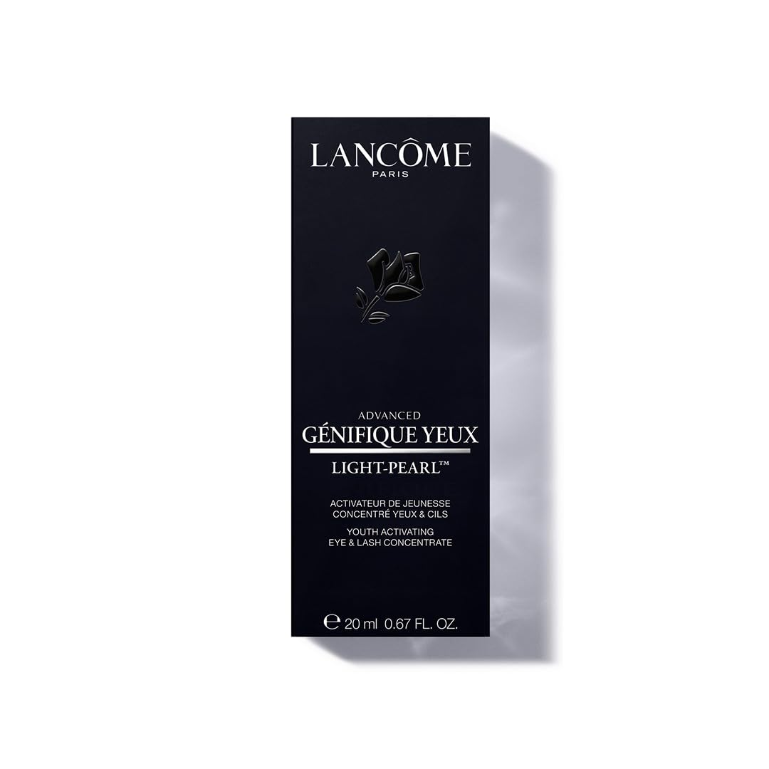 Lancôme Advanced Génifique Yeux Light-Pearl, verjüngendes Augen- & Wimpernserum mit 360° Applikator, reduziert Falten & Schwellungen, stärkt die Wimpern, 20ml