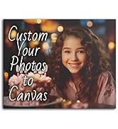 FZJSKJ Photo Canvas Prints Custom Canvas Prints with Your Photos 14"x11" Personalized Canvas Pict...